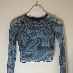 BLUE MESH TOP